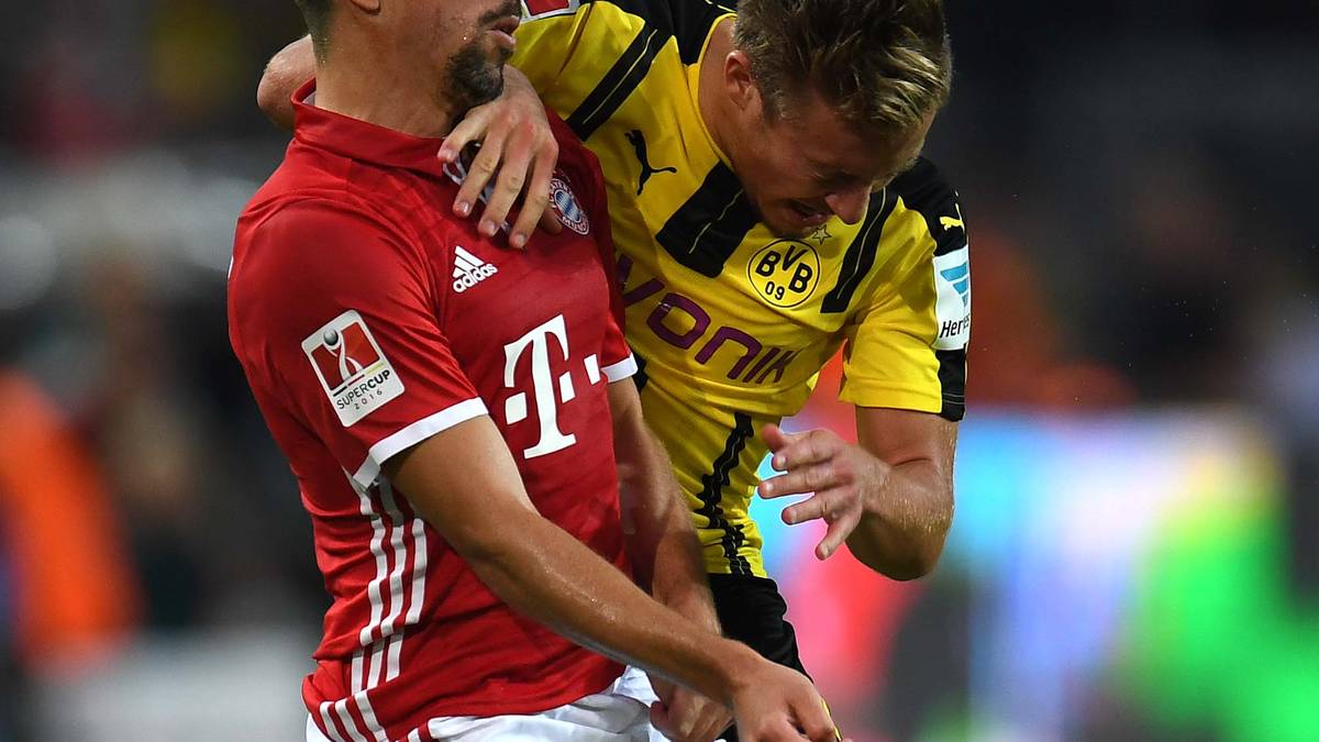 Bayerns Flügelstürmer und der BVB-Verteidiger schenken sich nichts