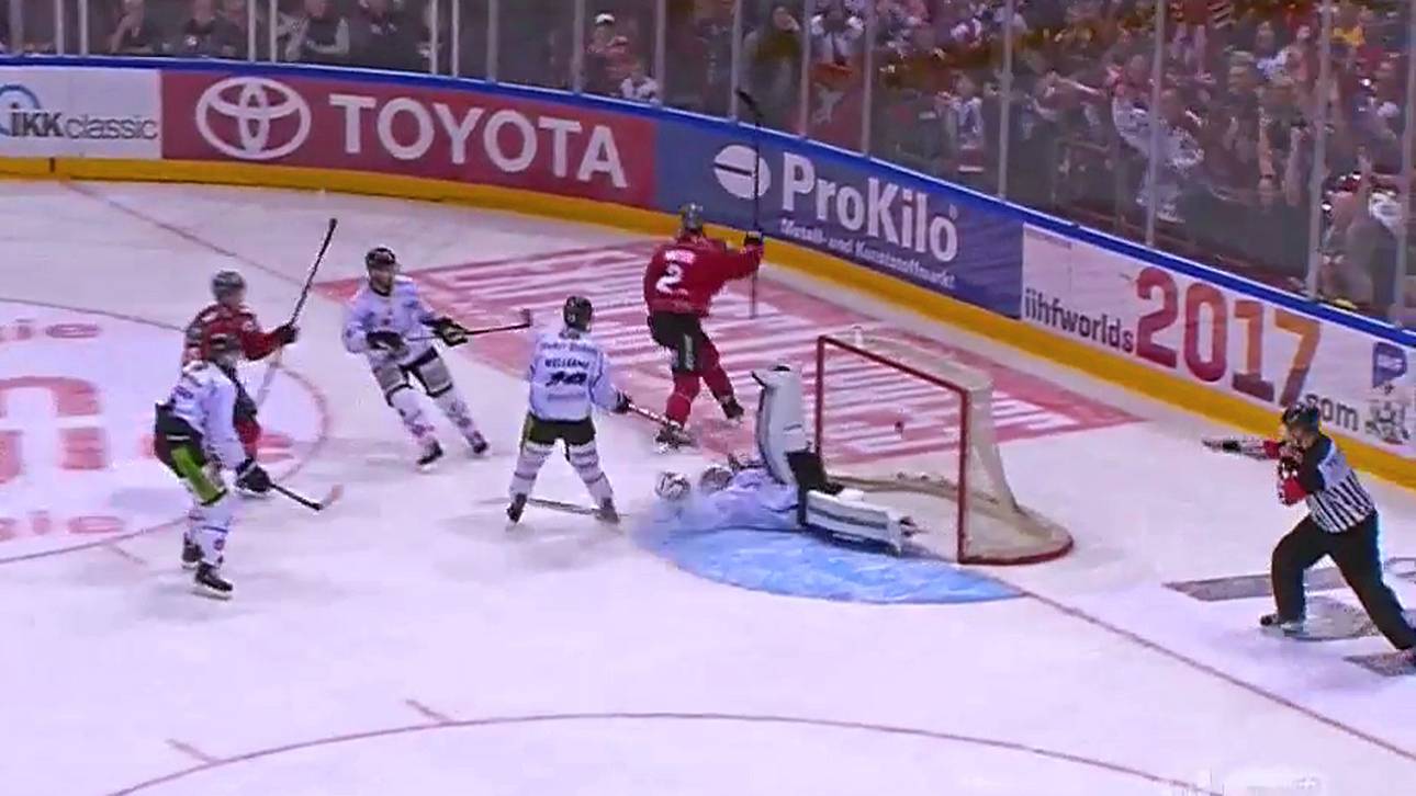 Kölner Haie fegen Straubing vom Eis