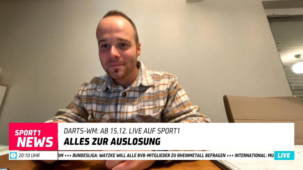 Darts-WM: Dann spielen die Deutschen