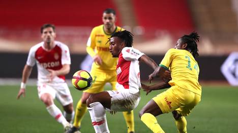 Gelson Martins (M.) wird in dieser Saison nicht mehr für Monaco am Ball sein