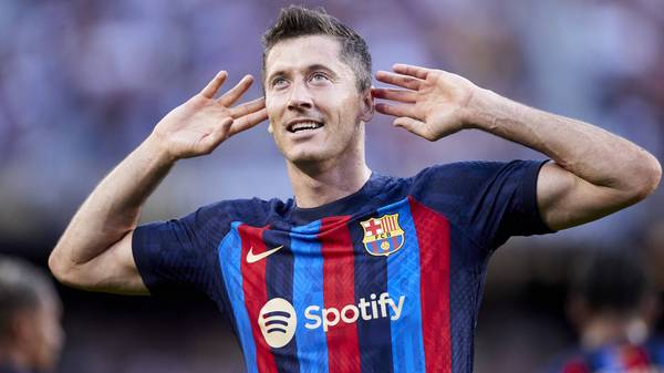 "Ein geborener Leader": Lewandowski verzückt Barca erneut