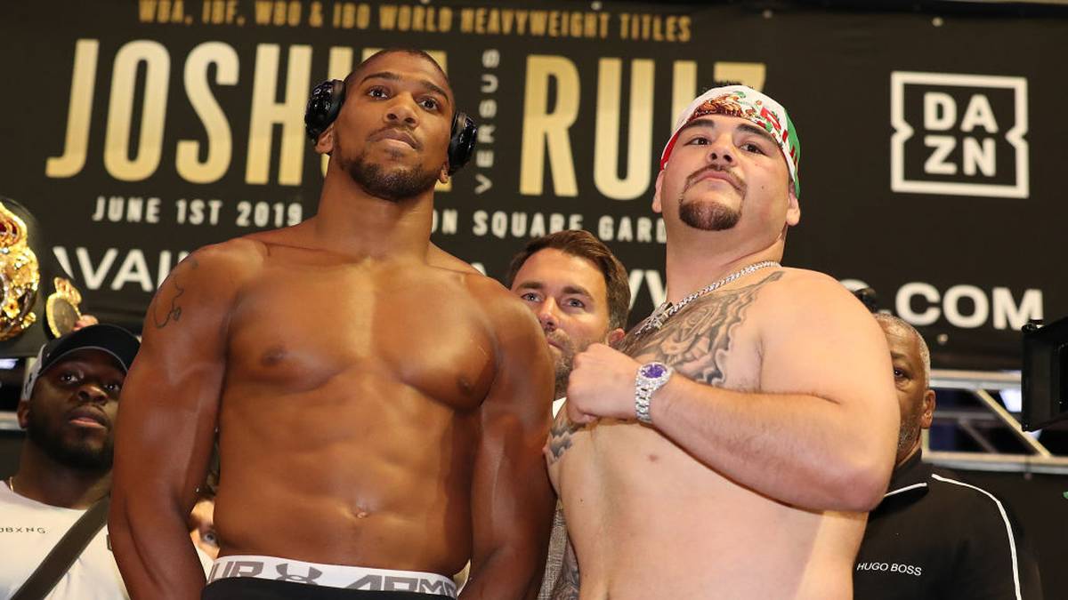 Boxen Andy Ruiz Jr Legt Vor Fight Vs Anthony Joshua Gewicht Zu