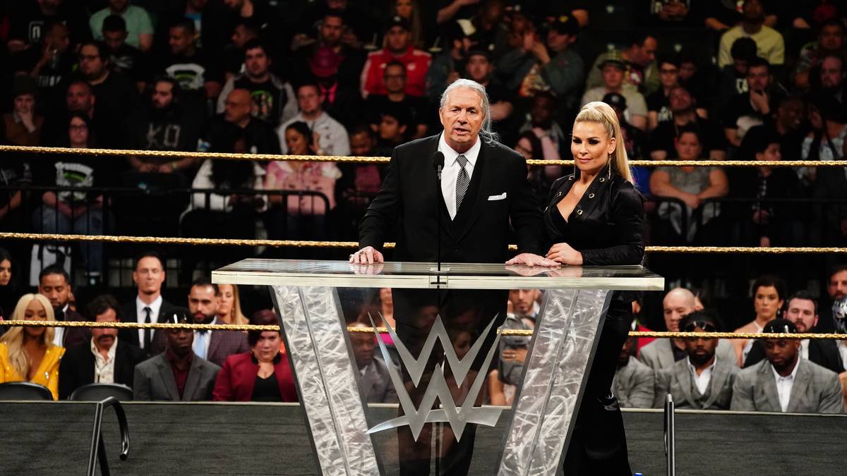 Bret Hart und Natalya setzten ihre Hall-of-Fame-Rede bei WWE nach der Attacke fort