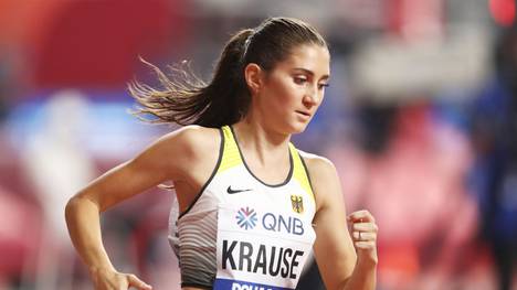 Gesa Felicitas Krause sorgt für die erste Medaille des DLV bei der WM in Doha