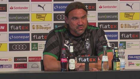 Auch ohne Lewandowski zeigt sich Gladbach-Trainer Daniel Farke von der bisherigen Leistung der Bayern zutiefst beeindruckt, zudem ist ihn ein besonders Detail zum Thema Nachspielzeit aufgefallen.