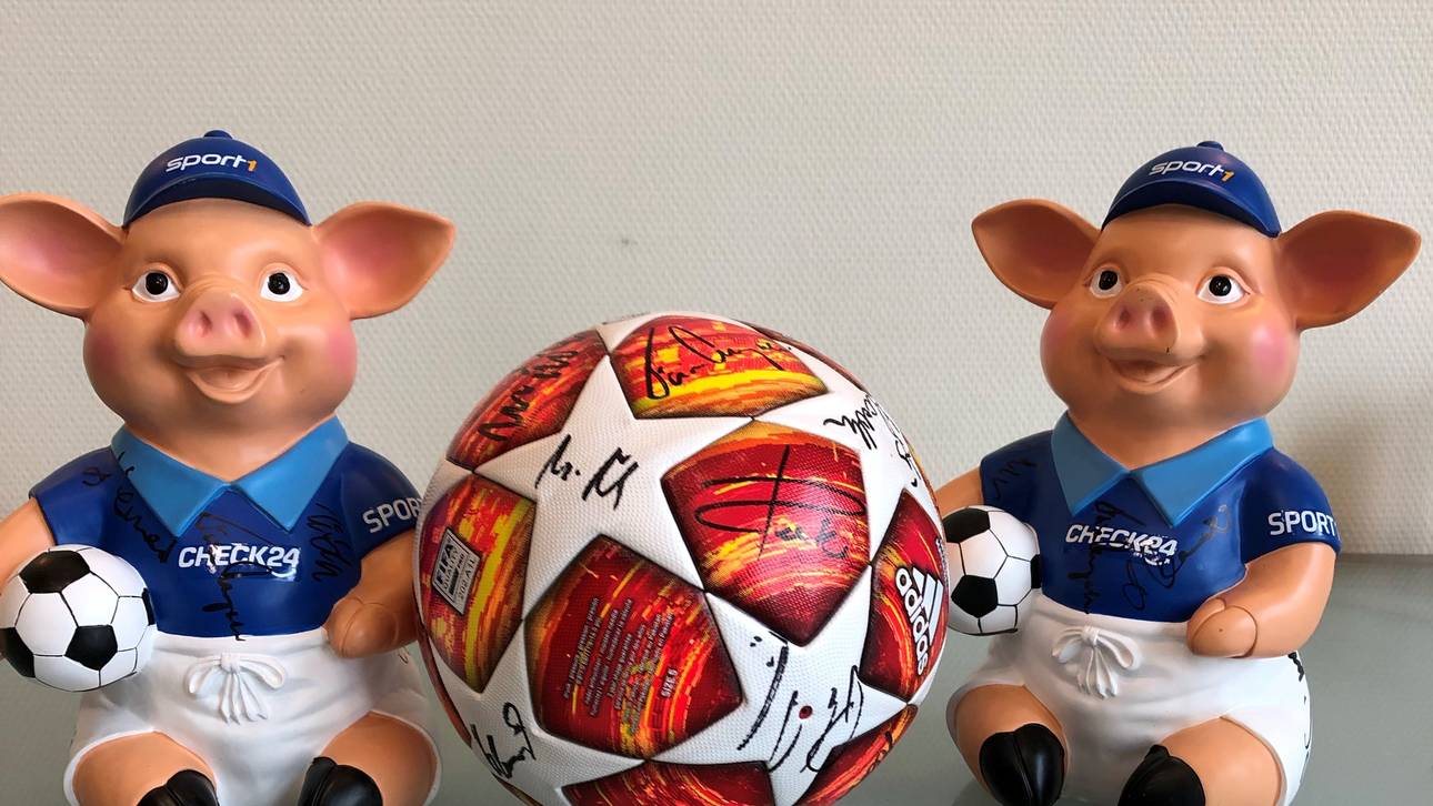 Ersteigern Sie einen CL-Finalball!
