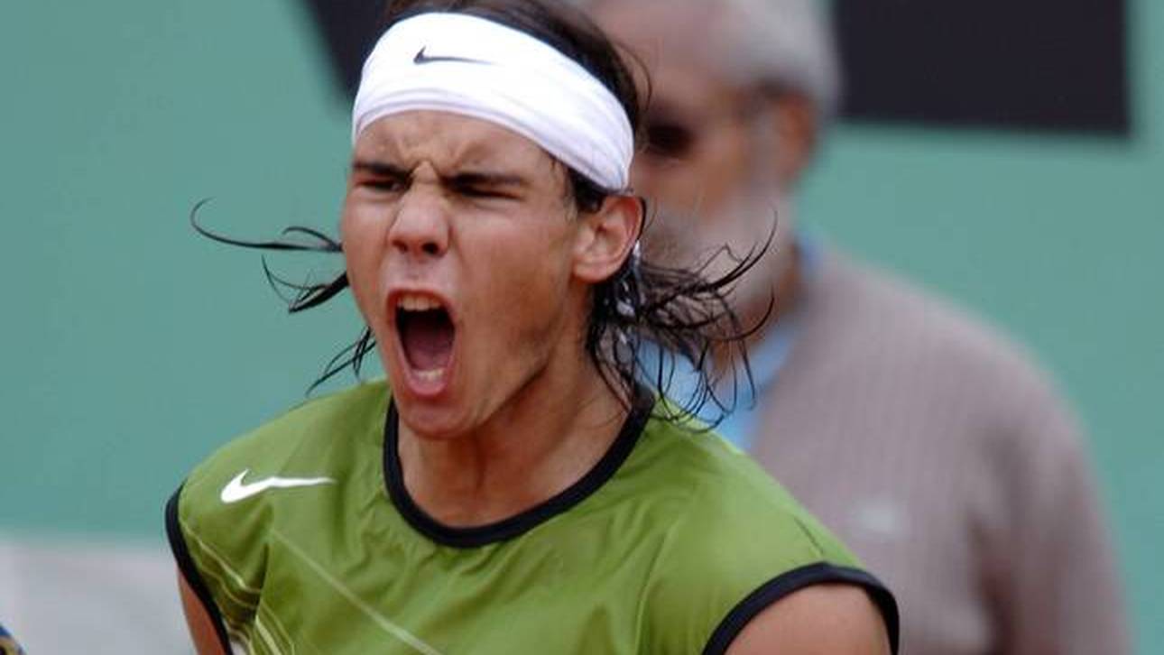 Rafael Nadal gewann 2005 erstmals in Roland Garros