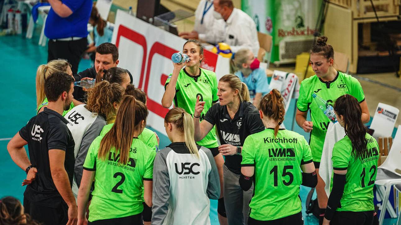 Erfurt in Münster unter Druck