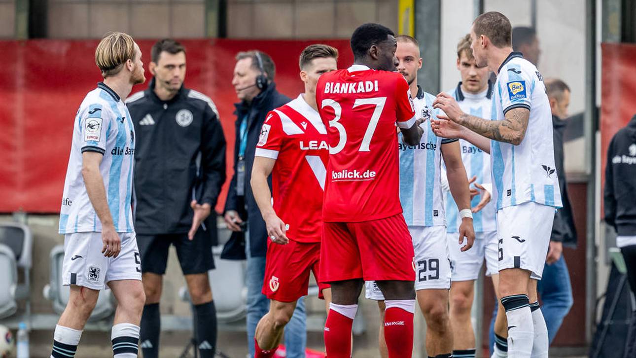 Die Partie zwischen den Löwen und Cottbus war zwischenzeitlich unterbrochen