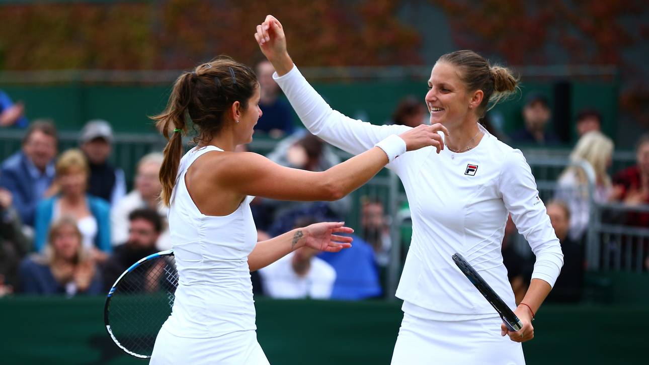 Görges steht im Doppel-Halbfinale