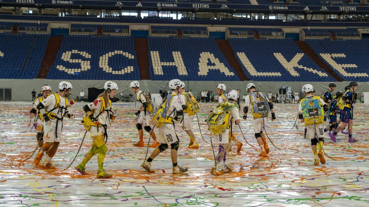 Größtes Bild der Welt auf Schalke