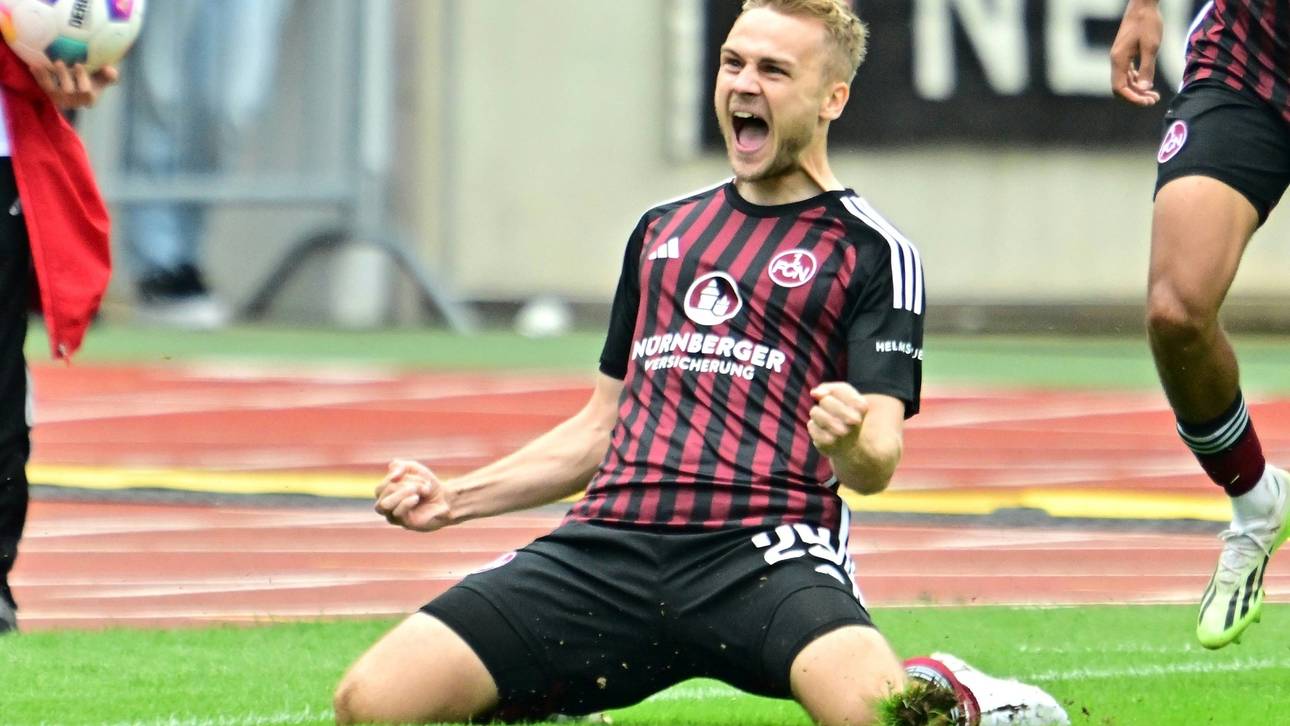 2. Liga: Drei  Platzverweise in Nürnberg – FCM holt Punkt