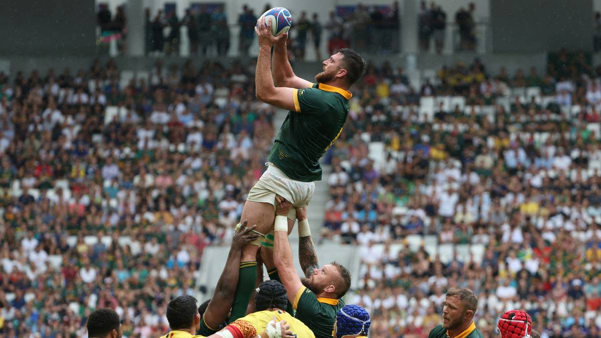 Rugby-WM: Kantersieg für Südafrika