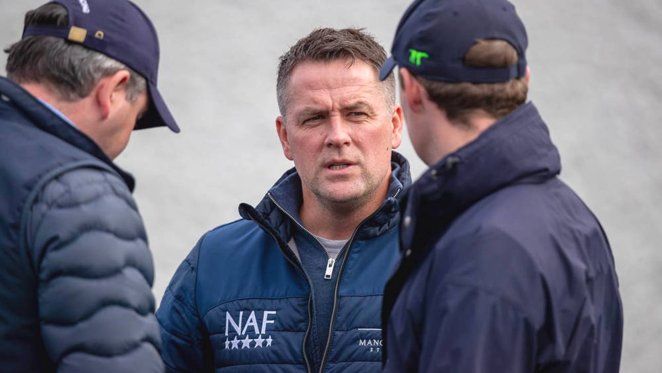 Michael Owen (Mitte) ist 89 Mal für die englische Nationalmannschaft aufgelaufen