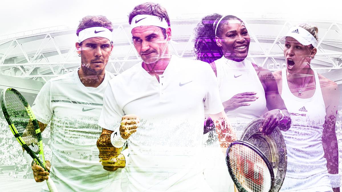 Endlich wird wieder aufgeschlagen auf dem "heiligen Rasen". In Wimbledon steigt das einzige Grand-Slam-Turnier auf Rasen. SPORT1 stellt die Top-Favoriten bei Damen und Herren vor