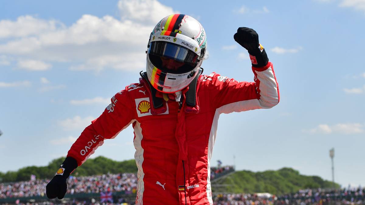 FAZIT: Vettel und Hamilton geben sich beim mit Spannung erwarteten Duell auf dem Hockenheimring kaum etwas. Den Ausschlag für Vettel könnte der Start geben – da glänzten die Ferraris zuletzt als rote Raketen