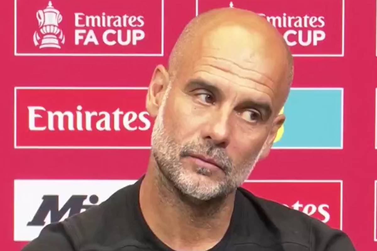 Nach Manchester Citys Finalpleite im FA Cup gegen Crystal Palace beschuldigte Pep Guardiola Dean Henderson der Zeitschinderei. Die komplette Schuld an der Niederlage wollte er aber nicht an den 28-Jährigen abwälzen.