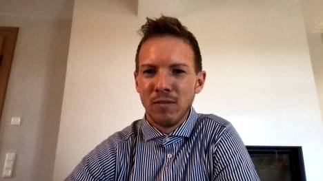 Am Samstag tritt der FC Bayern München gegen die TSG Hoffenheim an, allerdings ohne Julian Nagelsmann. Der erklärt, wie er sein Team aus dem Home-Office coachen will.
