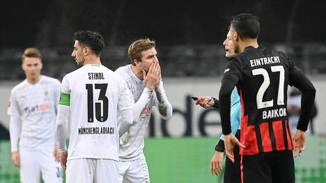 Christoph Kramer von Borussia Mönchengladbach soll in Richtung eines Frankfurters gespuckt haben