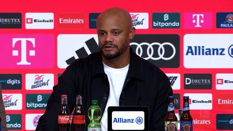 Bayern-Trainer Vincent Kompany weiß, dass er im Moment auf jeden im Kader setzten muss, aber auch kann. Sein Vertrauen in die Mannschaft ist groß.