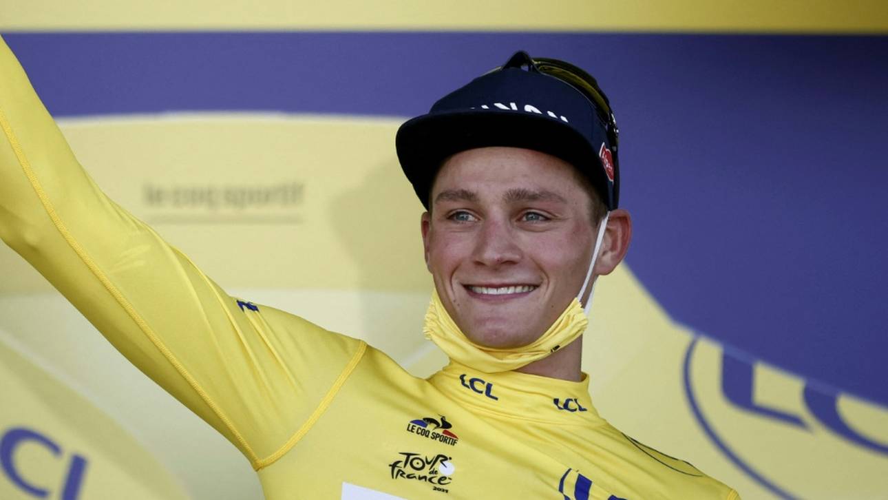 Nur der berühmte Opa hatte kein Gelb: Van der Poel macht es wie der Vater