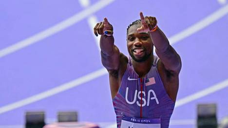 Noah Lyles war in Paris nicht zu schlagen