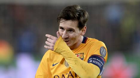 Lionel Messi achtet auf seine Ernährung