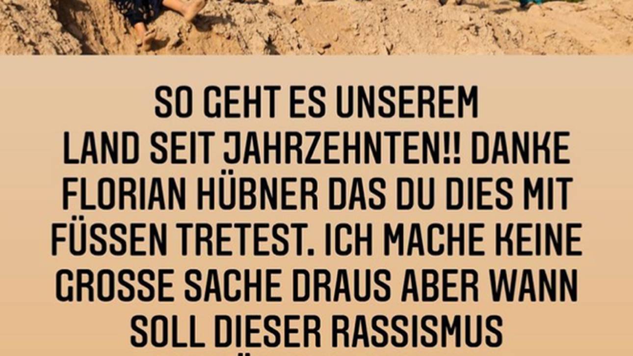 Nauwid Amiri wendet sich erneut via Instagram an Florian Hübner