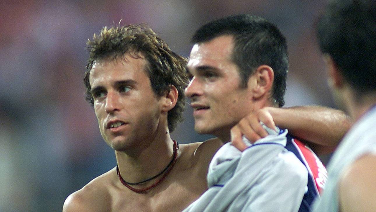 Mehmet Scholl (l.) und Willy Sagnol feierten beim FC Bayern große Erfolge