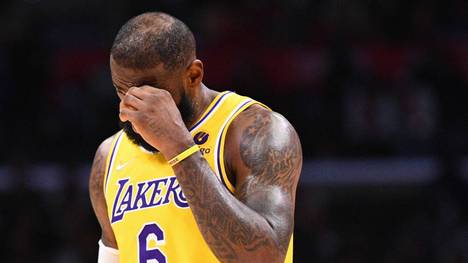 LeBron James und die Los Angeles Lakers bangen um die Playoffs