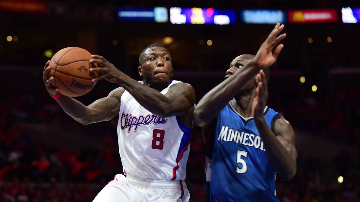 Nate Robinson im Trikot der Los Angeles Clippers