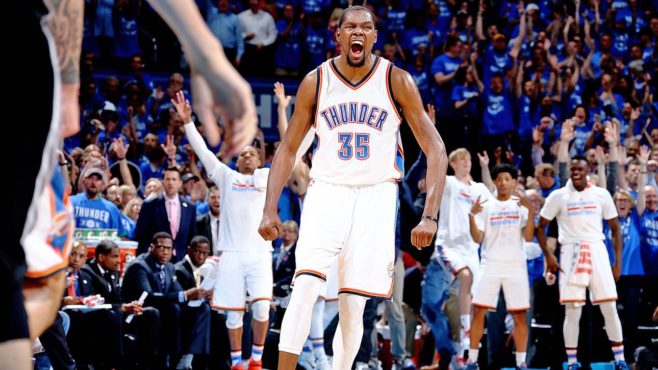 Durant-Gala! OKC wirft Spurs raus