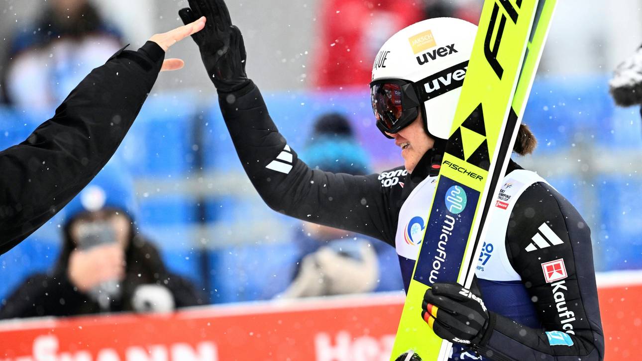 Deutsche Skispringerinnen im Aufwind