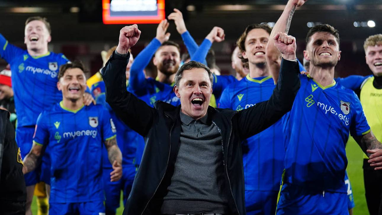 Ganz England feiert diesen Klub