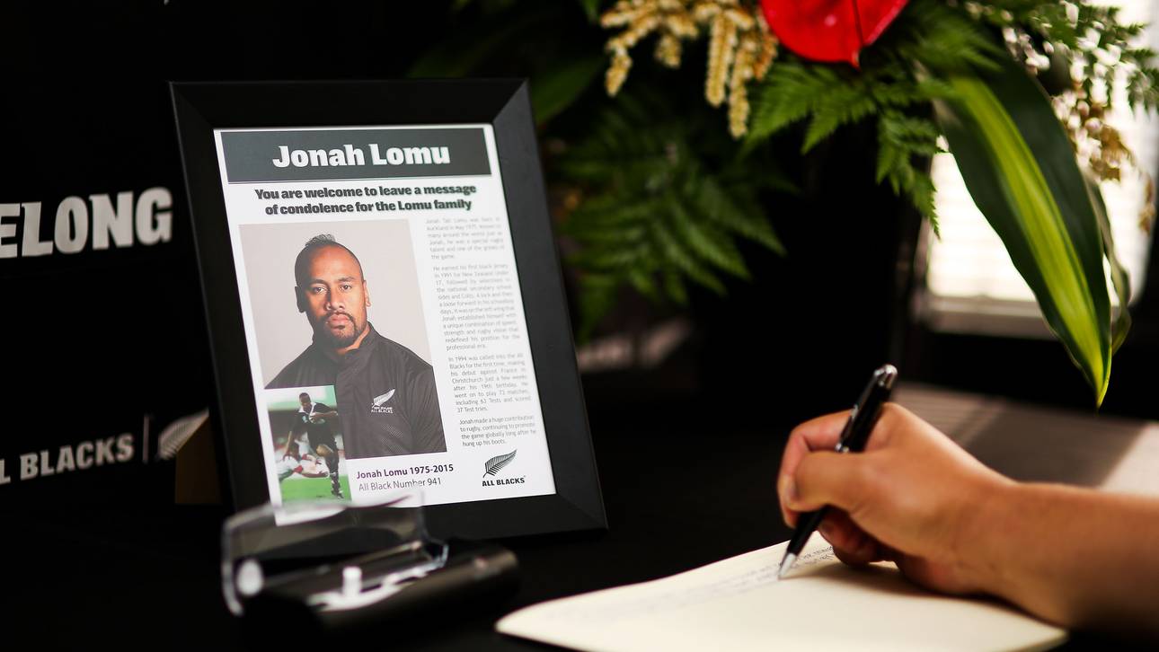 Kondolenzbuch für Jonah Lomu