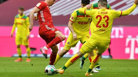 Lewandowski mit Doppelpack gegen Köln
