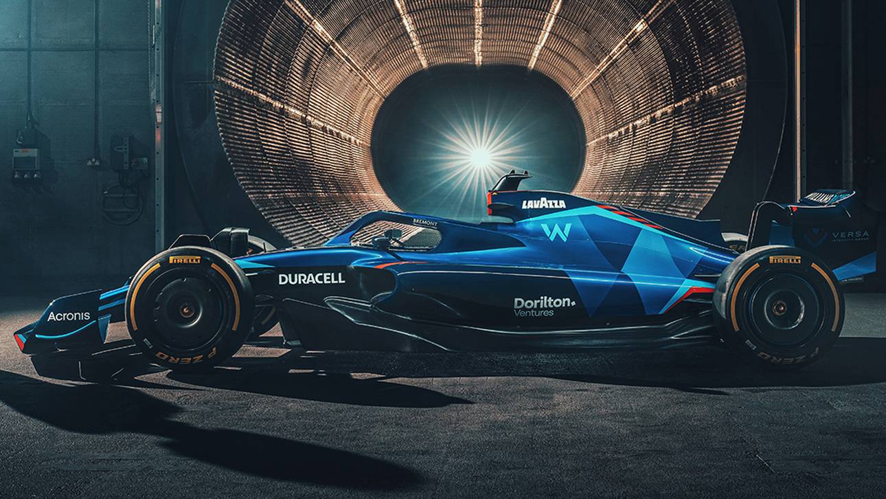 Williams mit neuem Design für 2022