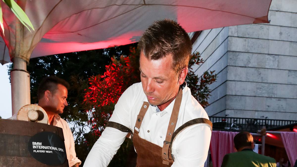 ... aber insgesamt macht der Rekordsieger der BMW-Open eine gute Figur. Na dann mal Prost!