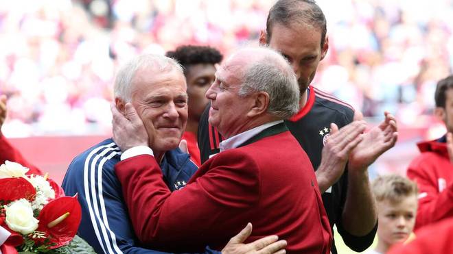 Gerland mit Uli Hoeneß im Jahr 2017