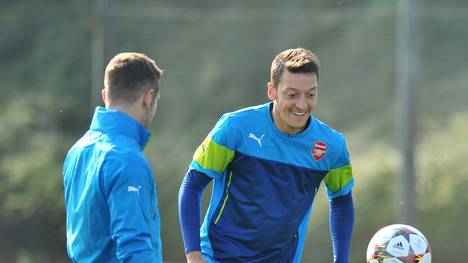 Mesut Özil FC Arsenal Training