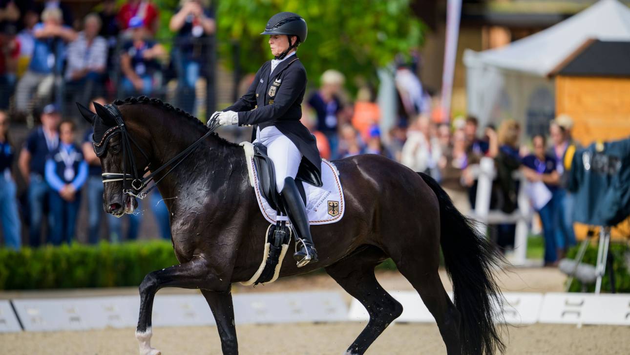 EM-Gold für das deutsche Dressur-Team