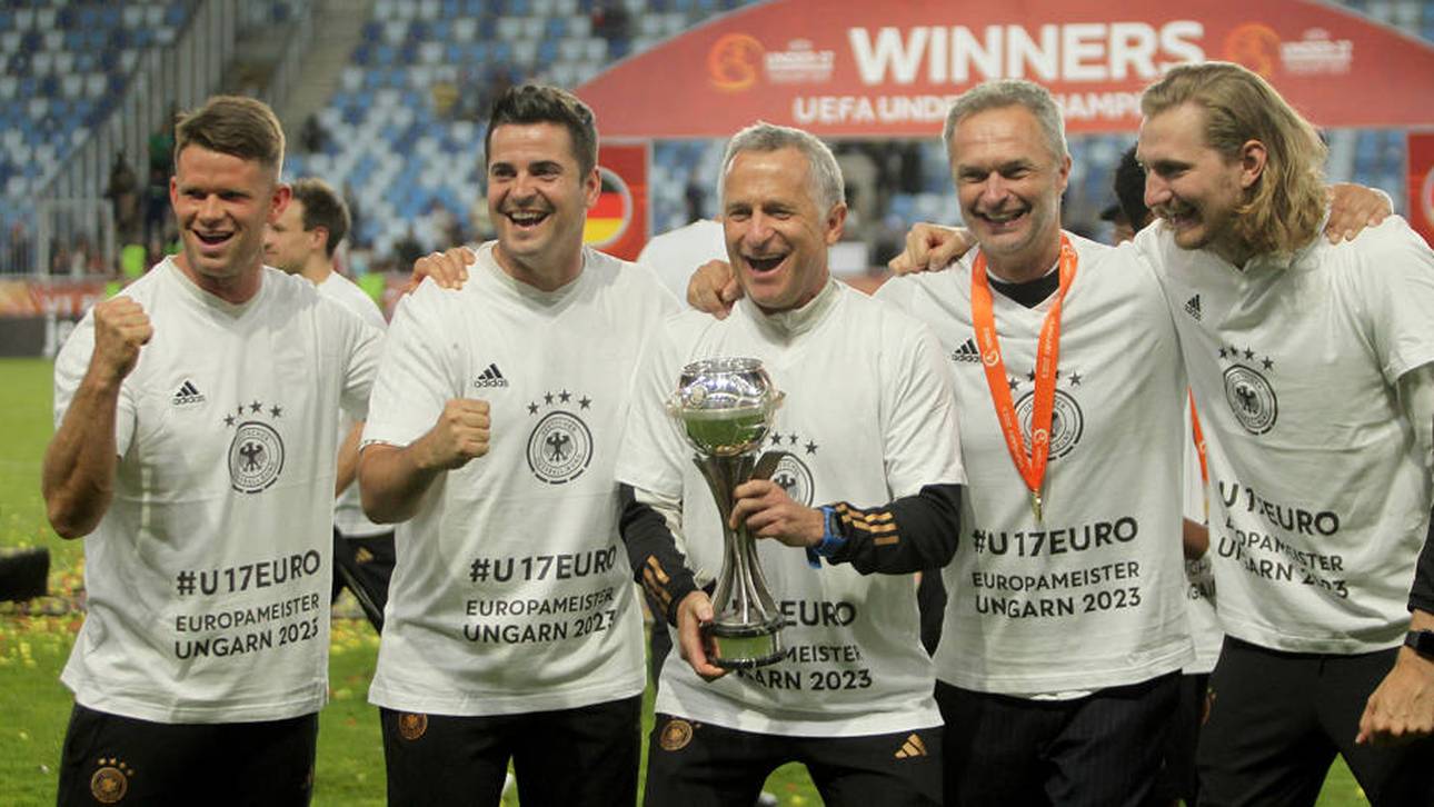 Jens Bauer gewann mit der U17-Nationalmannschaft sensationell den Europameistertitel