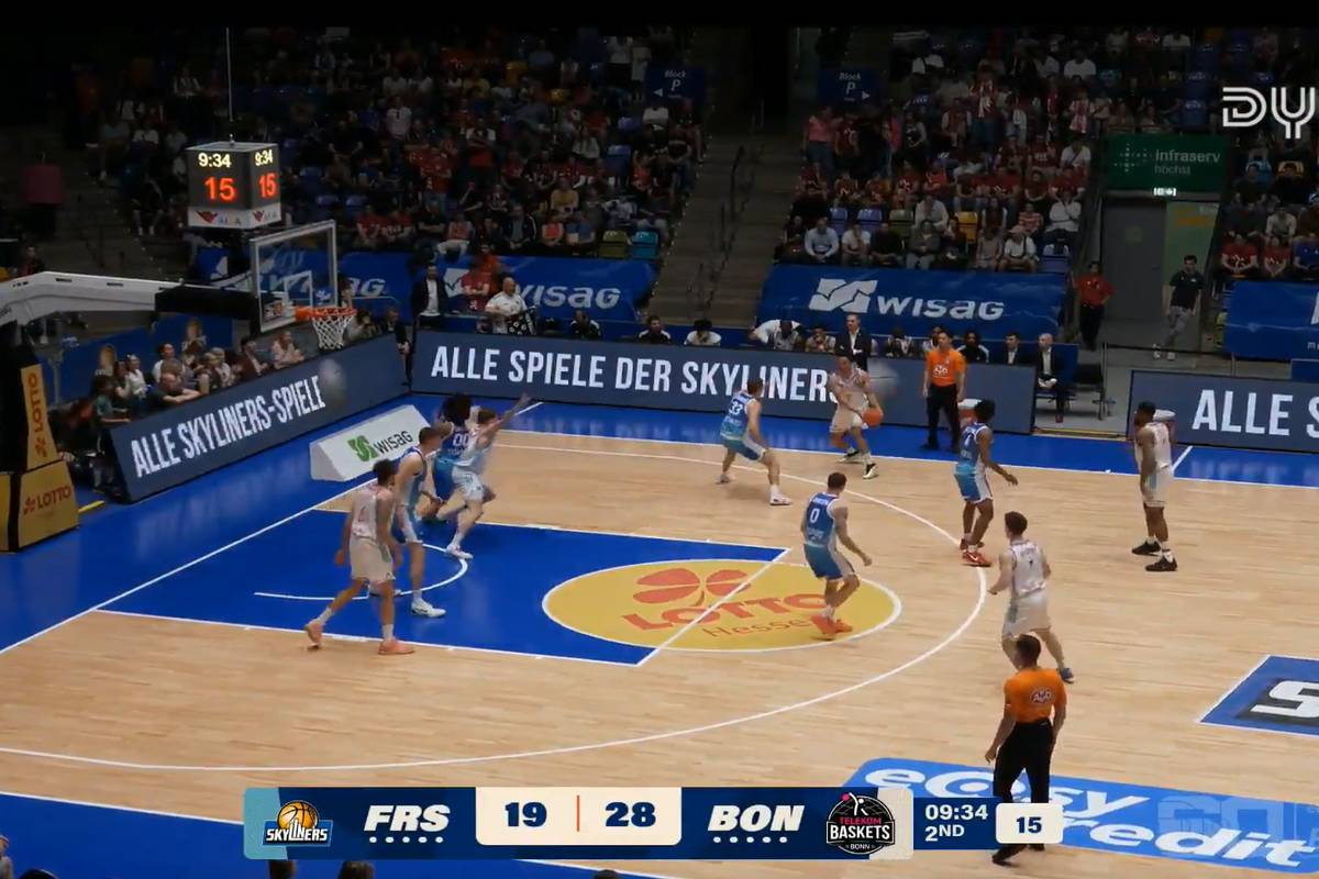 SKYLINERS Frankfurt - Telekom Baskets Bonn