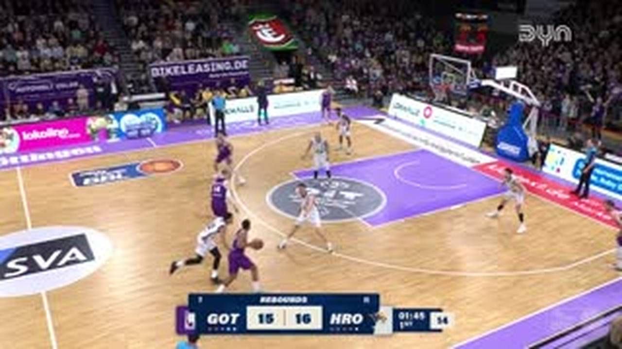 Spiel Highlights zu BG Göttingen - ROSTOCK SEAWOLVES (1)