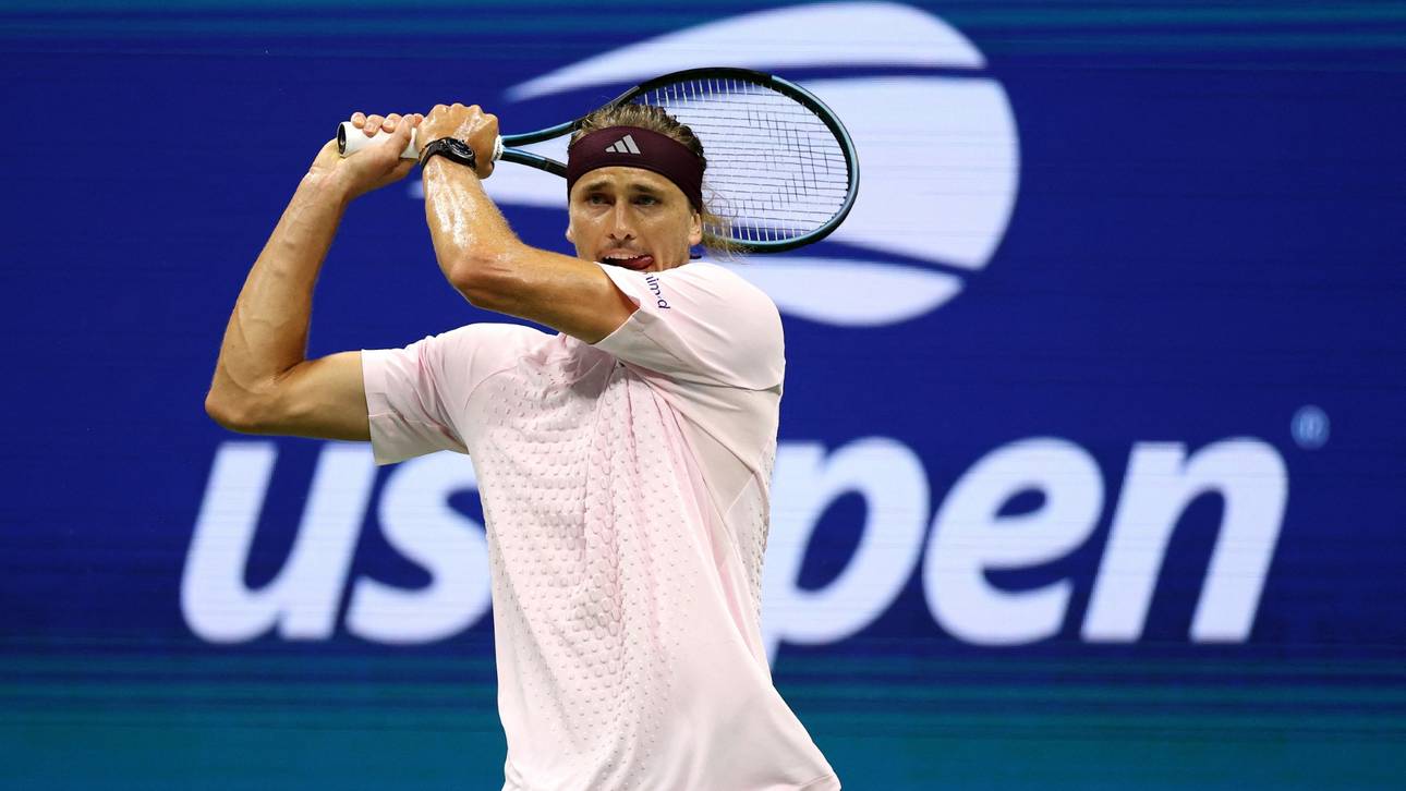 Krimi in der Nacht: Zverev zittert sich in fünf Sätzen weiter