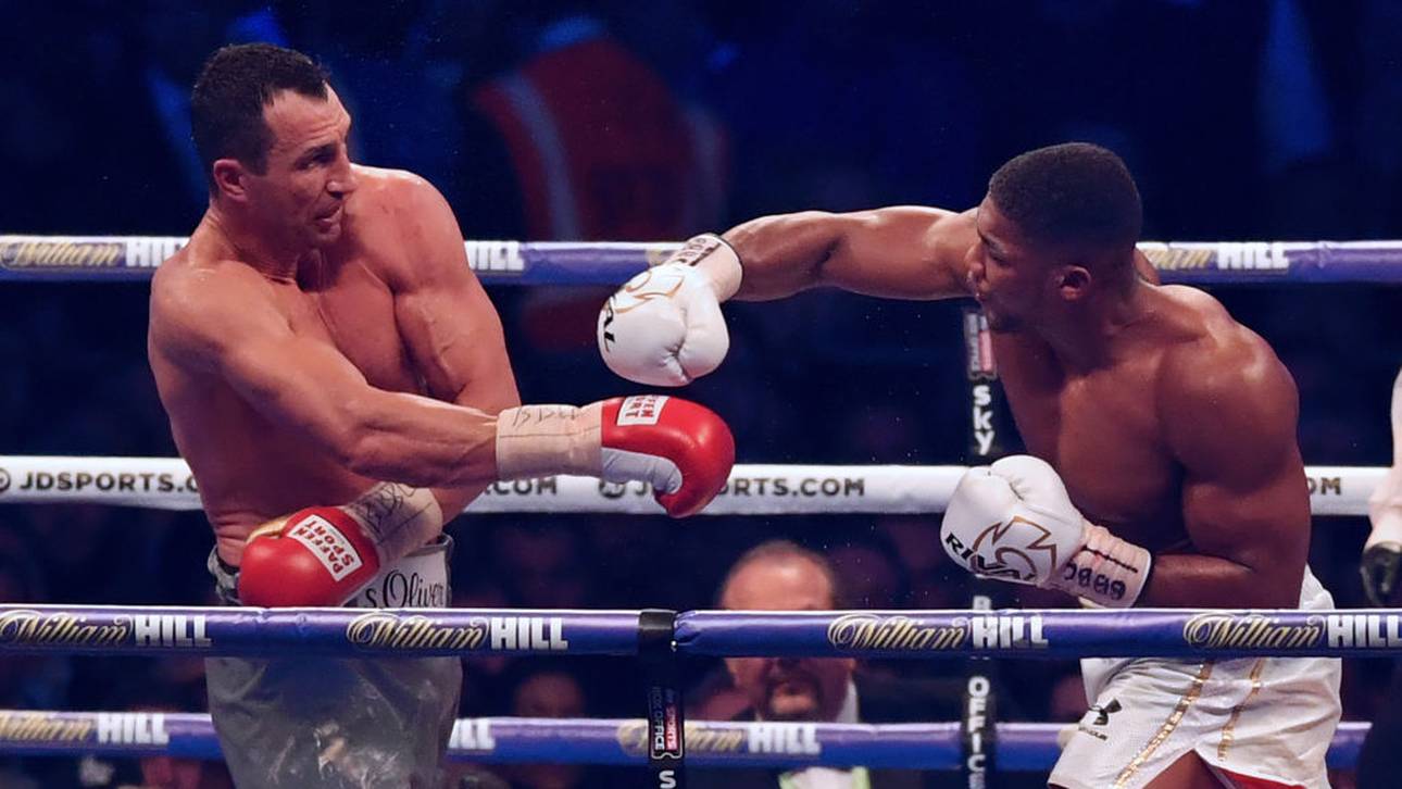 Klitschko half Joshua aus Tief