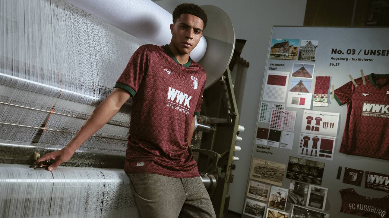 Das Trikot schafft eine Verbindung zur Geschichte und Identität Augsburgs