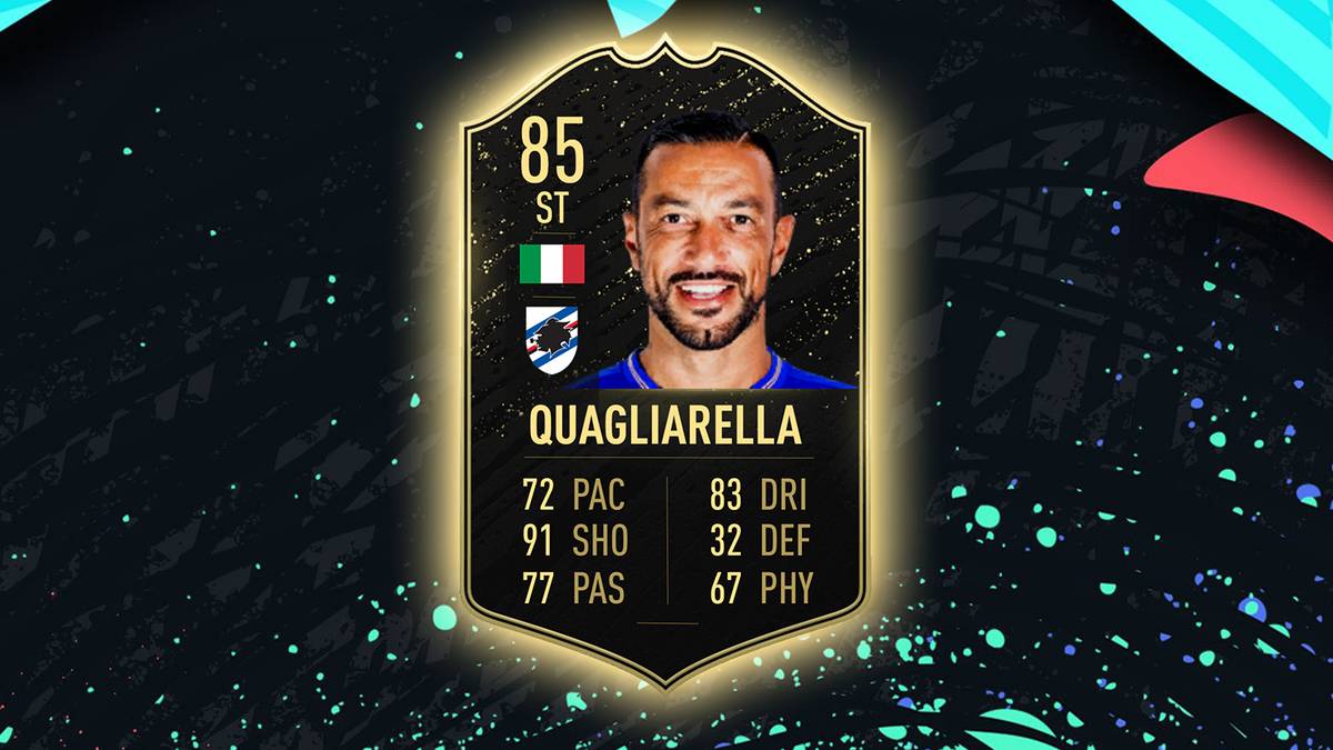 Fabio Quagliarella (Sampdoria Genua), Stürmer: 85 (+2) 