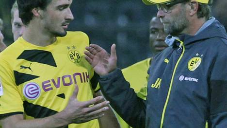 Mats Hummels (l.) ist seit dieser Saison Kapitän von Borussia Dortmund