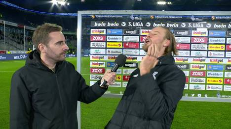 Sebastian Mai ist nach Duisburgs Niederlage gegen Bielefeld wegen einer Elfmeter-Szene auf 180. Der MSV-Kapitän redet sich sensationell in Rage und gibt ein Interview mit Kult-Potenzial.
